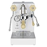 Lelit MaraX PL62X-EUCW, weiße Kaffeemaschine mit L58E Brühgruppe und HX Doppelsonde-System