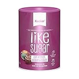 Xucker Like Sugar 600 g Dose - Zuckeralternative aus natürlichen Rohstoffen I vegan I 65% weniger Kalorien I ersetzt Zucker 1:1 I Blutzuckerfreundlich I zum Kochen, Backen, Süßen, Karamellisieren