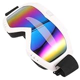 MAGICLULU Motorrad und Fahrradbrille Winddicht Vielseitig Einsetzbar für Outdoor Sportarten Geeignet zum Radfahren Skifahren und Mehr Modisches Design Schützt vor Wind