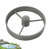 Monozoz Fisch-Futterring, Fischfutter-Futterring, runde Form, Tankzubehör, Zuchtwerkzeuge für Guppy, Betta, Schildkröte, Süßwasser, Salzwasser