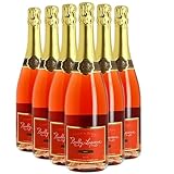 Crémant de Bourgogne Brut Roséwein - Bailly Lapierre - Sekt - g.U. - Burgund Frankreich - Rebsorte Chardonnay, Pinot Noir, Gamay - 6x75cl