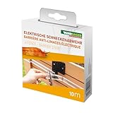 Windhager Elektrische Schneckenabwehr e-Fence Tape - 10 m - Schneckenschutz für Hochbeete, Schneckenband elektrisch, Schneckenbarriere, Schneckenzaun - unbedenklich für Mensch und Tier