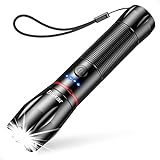 Blukar LED Taschenlampe Aufladbar, 2000 Lumen Extrem Helle...