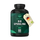 Bio Spirulina Presslinge – 600 Tabletten (500 mg) –...
