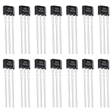 ALLECIN 49E OH49E SS49E Hall Sensor Linearer Hall Effekt Sensor 3 Poliger Magnetdetektor Lineare Hall-Effekt-Sensoren Hallsensor Hallsensoren TO-92S (Packung mit 20 Stück)
