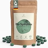 BIONUTRA® Bio Spirulina Tabletten – 1000 Presslinge à...