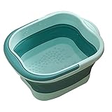 Faltbare Fußbadewanne Tub Basin Tools Fußbad Faltbares Fußbad zum Stressabbau, Faltbarer Eimer, großer Fußbadewanneneimer, faltbares Fußbad