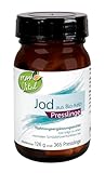 KOPP Vital® Jod aus Bio-Kelp Presslinge | 126 g | 1 x 365 Presslinge | Bio-Braunalgen | Premium-Qualität | Biozertifiziert | Apothekenqualität