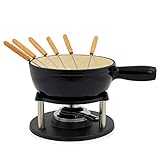 BBQ-Toro Gusseisen Fondue Set für 6 Personen | 2 Liter |...