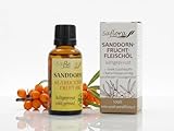 100% reines Sanddornöl 30 ml, kaltgepresst