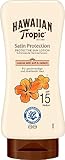 Hawaiian Tropic Satin Protection Sun Lotion Sonnencreme LSF 15, 180 ml, 1 St