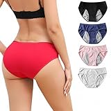 FLADY Periodenhose, Inkontinenzhose, Damenunterwäsche, Schwangerschaftsunterwäsche, Damenunterwäsche, Periodenunterwäsche, Hose für Damen, Höschen für Damen, Slips, Muss mit Pad oder Tampon getragen
