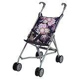 Knorrtoys 12678 - Puppenbuggy Sim - blue flowers