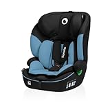 LIONELO LEVI I-SIZE 76-150 cm Kinderautositz, Gruppe 1 2 3, Seitenschutz, 10 Grad Kopfstützenverstellung Bequeme Armlehnen Verstellbare Rückenlehne, R129 i-Size