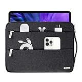 Voova 11,6 13 13,6 Zoll Laptophülle MacBook Air Pro M1 M2 iPad Tablet Tasche 13.3 11 11.6 Hülle Laptoptasche Laptop Sleeve Notebook Case Lenovo Dell HP Schwarz