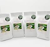 Bio-Buchweizenmehl 4x500 g, 'glutenfrei' zertifiziert, aus geschälten Buchweizenkörnern aus Oberbayern/Deutschland, vegan, vegetarisch, bestens für Pfannkuchen und Brotbacken geeignet