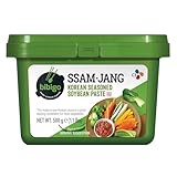 Bibigo Ssam-Jang Sojabohnen Paste – Koreanische Paste aus Soja – Ideal als Dip oder Würze für Fleisch, für Gemüse oder Reis – 3 x 500 g