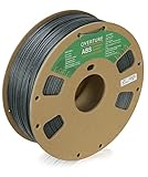 OVERTURE ABS Filament 1,75mm, ABS 3D Drucker Filament 1kg Spule (2,2lbs) hitzebeständig, Maßgenauigkeit +/- 0,03 mm, geeignet für die meisten FDM-Drucker.