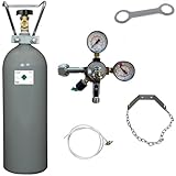 BieTal® Zubehörset zur Umrüstung von Quooker Cube auf große CO2-Flaschen Umbauset mit 2 kg CO2-Flasche
