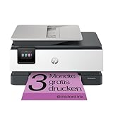 HP OfficeJet Pro 8122e Multifunktionsdrucker, 30€ Cashback, 3 Monate gratis drucken mit HP Instant Ink inklusive, HP+, Drucker, Scanner, Kopierer, Fax, WLAN, LAN, Duplex, HP ePrint, Airprint, Basalt