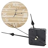 Opdestn Silent Quartz Movement, Uhrwerke Zum Selbsteinbau Mit Zeiger, Quarz D1Y Wanduhr Bewegungsmechanismus Batteriebetrieben Fegen Leise Bewegung Motor Zeiger Uhr Reparatur Ersatzteile Zubehör