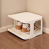 Schuhregal, faltbares Schuhregal, platzsparender Schuhständer für Schlafsaal, Schrank, Flur, A, 6 Ebenen, BINFC, a, 2 Ebenen