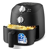 Midea Heißluftfritteuse 2L,1150W Airfryer, Frittieren ohne Öl, Heißluft Fritteusen, Automatische Abschaltfunktion, ölfrei, Leicht zu reinigen, BPA-frei, Schwarz