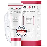 Medolin® Hämorrhoiden Gel - Gegen Schwellungen, Juckreiz,...