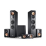 Teufel Ultima 40 Surround 5.1-Set Schwarz Heimkino Lautsprecher 5.1 Soundanlage Kino Raumklang Surround Subwoofer Movie High-End HiFi Speaker