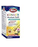 Abtei Kinder Husten Saft - mit Erdbeergeschmack, Eibisch und Honig - für Kinder und Kleinkinder ab 1 Jahr - ohne Alkohol, glutenfrei, laktosefrei - 1 x 120 ml