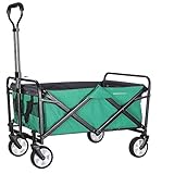 AOOSIR Praktischer Gartenwagen Zusammenklappbarer Klappwagen, Mehrzweckwagen, Wagen Für Den Außenbereich, Garten, Campingwagen, Sportwagen, Robust Bollerwagen Strandbollerwagen (Color : E)