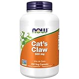 Now Foods, Cat's Claw (Katzenkrallenrinde), 500 mg, 250 vegane Kapseln, Laborgeprüft, Pflanzlich, Glutenfrei, Sojafrei, Vegetarisch