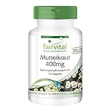 Fairvital | Mutterkraut 400 mg - 120 Kapseln für 4 Monate -...