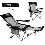 #WEJOY 2-in-1 Campingstuhl Faltbar 180kg mit...