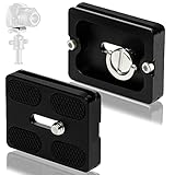 Stativ Schnellwechselplatte Adapter PU50 Quick Release Plate...