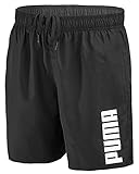 PUMA Herren Badehose Badeshorts Summer Deluxe Swim Shorts - new black - Gr. L