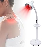 WDZCZDoo Infrarotlampe 275W Physiotherapie-Lampe, für Gesundheit, Schönheit, Heizung, kann Gelenkschmerzen lindern, einstellbare Temperatur