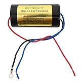 OSALADI Power Noise Isolator Amp Auto Audio Filter Noise Suppressor für Auto Stereo Radio Alternator Geräuschfilter Fahrzeugmodifikation