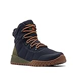 Columbia Fairbanks WP Omni-Heat wasserdichte Schneestiefel für Herren, Blau (Abyss x Dark Adobe), 44 EU