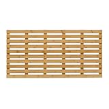 Relaxdays Bambus Badematte, 100 x 50 cm, rutschfeste Duschmatte für Badewanne, Dusche, Sauna, Indoor & Outdoor, Natur