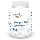 Vita World Mangan 6mg 120 Vegi Kapseln Apotheken Herstellung