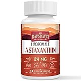 Liposomales Astaxanthin Weichkapseln 24mg pro Portion, Starke Antioxidantienformel als VIT C, Hervorragende Absorption (60 Softgels)