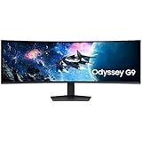 Samsung Odyssey G9 S49CG950EU G95C Series LED-Monitor Gaming Curved 124 cm 49' 5120 x 1440 Dual Quad HD @ 240 Hz VA 450 cd/m² 2500:1 DisplayHDR 1000 1 ms 2xHDMI DisplayPort Schwarz