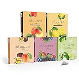 720°DGREE 'InFuuzed' Geschmack - 5 Sorten Probierangebot mit Eistee 100 Beutel mind. 50 Liter - Ohne Zuckerzusatz, Keine Kalorien - Natürlich leckere Getränke einfach immer und überall genießen