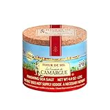 Le Saunier de Camargue Fleur De-Sel in 125 g Dose, Premium Meersalz aus Süd-Frankreich, Ideal als Finishing von Speisen