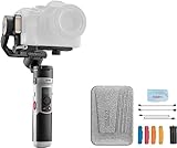 Zhiyun Crane M2S Stabilisator Gimbal 3-Achsen für Spiegellose Kamera, Action-Kamera, Smartphone,Kompatibel mit Sony A6600/A6500/A6000/RX100 M7/GX85,für Gopro Hero10/9/8 5/6/7