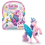 GALUPY Rainbow Unicorn - Einhorn Spielzeug zu Sammeln, Einhorn Figuren mit Glitzerflügeln & Swarovski Kristal - Pferde Spielzeug mädchen
