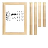 SHENJMAI Keilrahmen für leinwand Holzrahmen, Leinwand-Ölgemälderahmen, Holzrahmen for Diamantmalerei, Wandkunstrahmen(20x20cm)