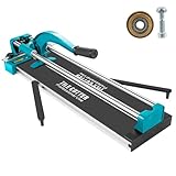 VEVOR 600mm Fliesenschneider Doppelschienen und Halterungen...