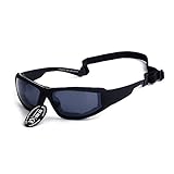 Supertrip Sonnenbrille Polarisierte Herren Sportbrille Fahrradbrille Radsportbrille Motorradbrille Skibrille für Sport und Freizeit Color Schwarz